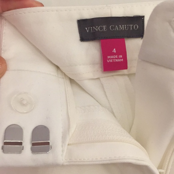 *BOGO 50%*Vince Camuto’s white straight leg pants - Picture 2 of 4